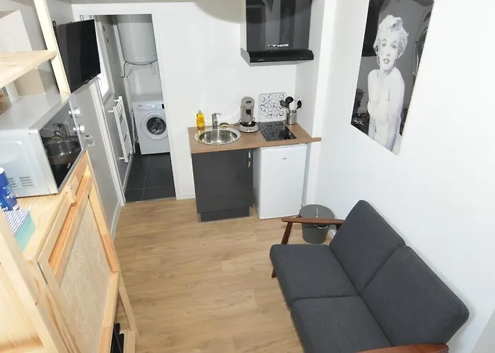 Le Cerne, Beau Studio Duplex Pour 2 Personnes